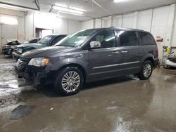 Salvage cars for sale at Madisonville, TN auction: 2016 Chrysler Town & Country Touring L