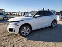 Salvage cars for sale at Amarillo, TX auction: 2018 Audi Q5 Premium