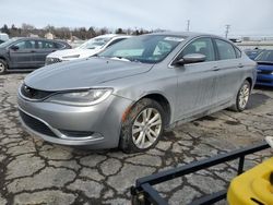 Chrysler salvage cars for sale: 2015 Chrysler 200 Limited