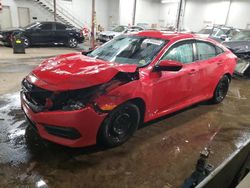 Honda Civic lx salvage cars for sale: 2016 Honda Civic LX