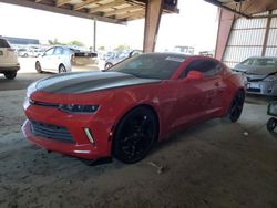 Chevrolet Camaro salvage cars for sale: 2018 Chevrolet Camaro LT