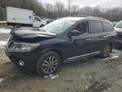 Salvage cars for sale at Waldorf, MD auction: 2014 Nissan Pathfinder S