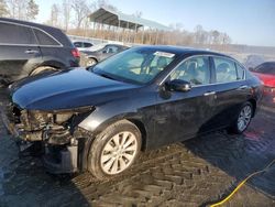 Salvage cars for sale at Spartanburg, SC auction: 2014 Honda Accord EXL