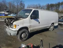 Salvage trucks for sale at Waldorf, MD auction: 1999 Ford Econoline E350 Super Duty Van