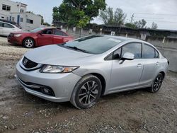 Honda salvage cars for sale: 2015 Honda Civic LX