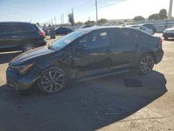 Salvage cars for sale at Miami, FL auction: 2020 Toyota Corolla SE