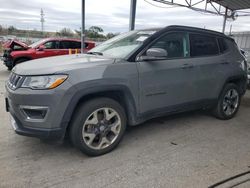 Salvage cars for sale at Orlando, FL auction: 2021 Jeep Compass Limited