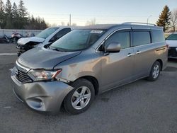 Nissan Quest salvage cars for sale: 2012 Nissan Quest S