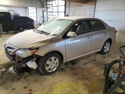 Carros salvage a la venta en subasta: 2011 Toyota Corolla Base