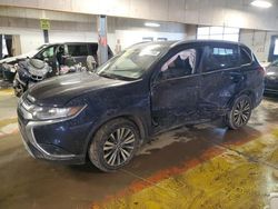 Salvage cars for sale at Indianapolis, IN auction: 2020 Mitsubishi Outlander SE