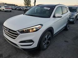 Salvage cars for sale at North Las Vegas, NV auction: 2017 Hyundai Tucson Limited