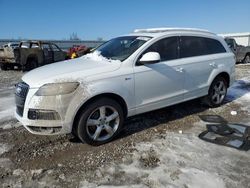 Salvage cars for sale at Earlington, KY auction: 2014 Audi Q7 Prestige