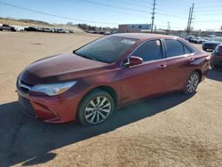 Salvage cars for sale at Colorado Springs, CO auction: 2016 Toyota Camry LE