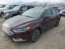 Salvage cars for sale at auction: 2017 Ford Fusion Titanium Phev