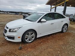 Chevrolet salvage cars for sale: 2015 Chevrolet Cruze LTZ