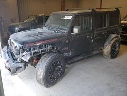 Jeep salvage cars for sale: 2018 Jeep Wrangler Unlimited Rubicon