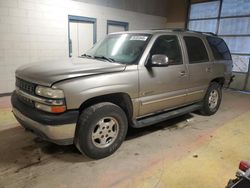 Salvage cars for sale at Indianapolis, IN auction: 2001 Chevrolet Tahoe K1500