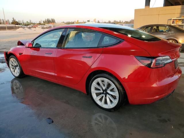 2022 Tesla Model 3