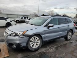 Subaru salvage cars for sale: 2017 Subaru Outback 2.5I Premium