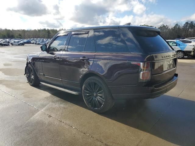 2018 Land Rover Range Rover HSE