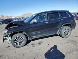 Salvage cars for sale at North Las Vegas, NV auction: 2017 Jeep Grand Cherokee Limited