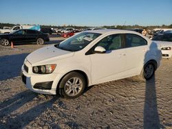 Salvage cars for sale at Houston, TX auction: 2015 Chevrolet Sonic LT