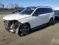 Salvage cars for sale at Spartanburg, SC auction: 2017 Mercedes-Benz GLS 550 4matic