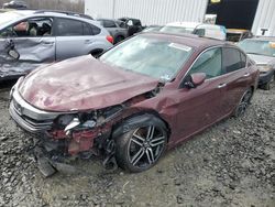 Honda Accord salvage cars for sale: 2016 Honda Accord Sport