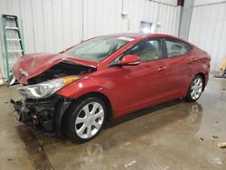 Hyundai Elantra salvage cars for sale: 2012 Hyundai Elantra GLS