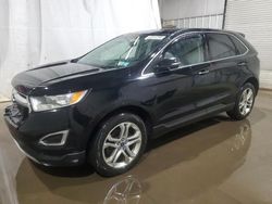 Salvage cars for sale at Central Square, NY auction: 2018 Ford Edge Titanium