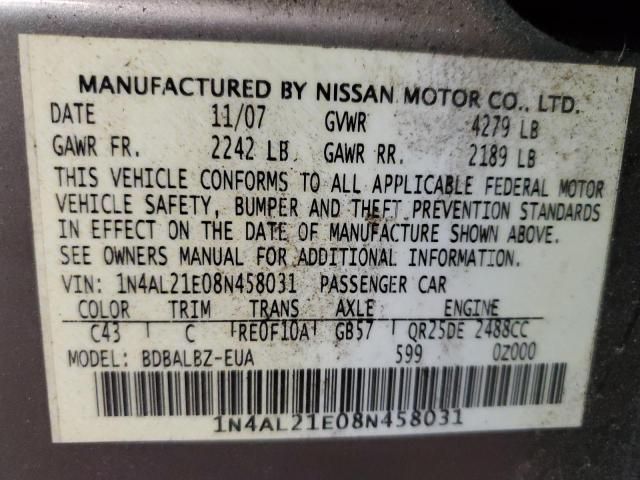 2008 Nissan Altima 2.5