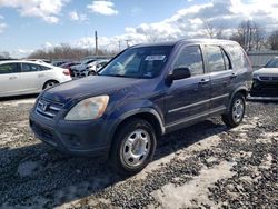 Salvage cars for sale from Copart Hillsborough, NJ: 2006 Honda CR-V LX