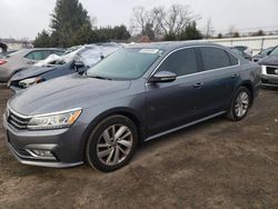 Volkswagen salvage cars for sale: 2018 Volkswagen Passat SE