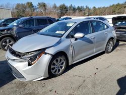 Salvage cars for sale at Exeter, RI auction: 2020 Toyota Corolla LE