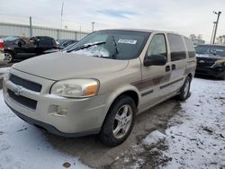 Salvage cars for sale at Dyer, IN auction: 2007 Chevrolet Uplander LS