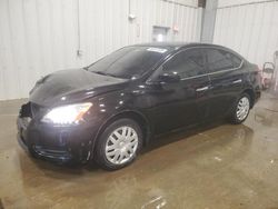 Salvage cars for sale at Franklin, WI auction: 2015 Nissan Sentra S