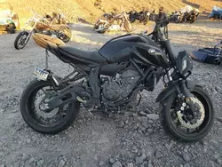 Motos salvage a la venta en subasta: 2023 Yamaha MT07