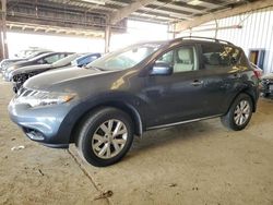 Salvage cars for sale at American Canyon, CA auction: 2014 Nissan Murano S