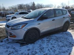 Salvage cars for sale from Copart Chalfont, PA: 2016 Ford Escape S