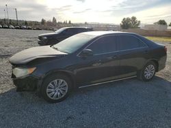 Salvage cars for sale from Copart Mentone, CA: 2013 Toyota Camry L