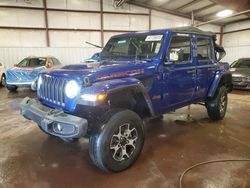 Salvage cars for sale at Lansing, MI auction: 2020 Jeep Wrangler Unlimited Rubicon