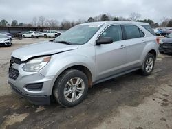 Chevrolet salvage cars for sale: 2017 Chevrolet Equinox LS