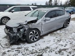 Salvage cars for sale at auction: 2016 Honda Accord EX