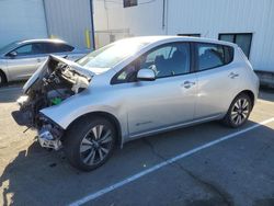 2016 Nissan Leaf SV en venta en Vallejo, CA