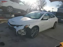 Chevrolet Malibu lt Vehiculos salvage en venta: 2021 Chevrolet Malibu LT