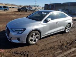 Salvage cars for sale at Colorado Springs, CO auction: 2024 Audi A3 Premium Plus