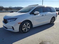 Honda salvage cars for sale: 2022 Honda Odyssey Touring