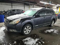 Salvage cars for sale at Denver, CO auction: 2012 Subaru Outback 2.5I Limited