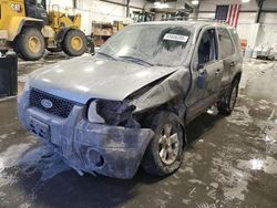 Salvage cars for sale at Bridgeton, MO auction: 2006 Ford Escape XLT