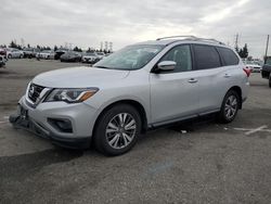 Salvage cars for sale from Copart Rancho Cucamonga, CA: 2019 Nissan Pathfinder S